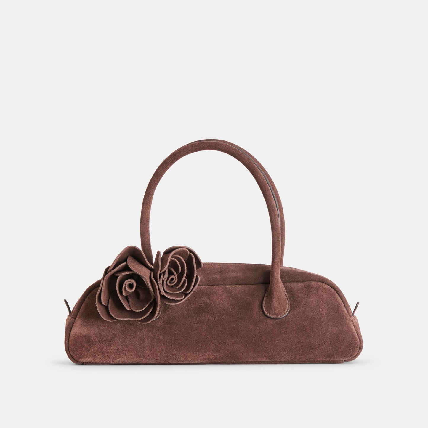 Dolce Vita Boracay Chocolate Suede Shoulder Bag