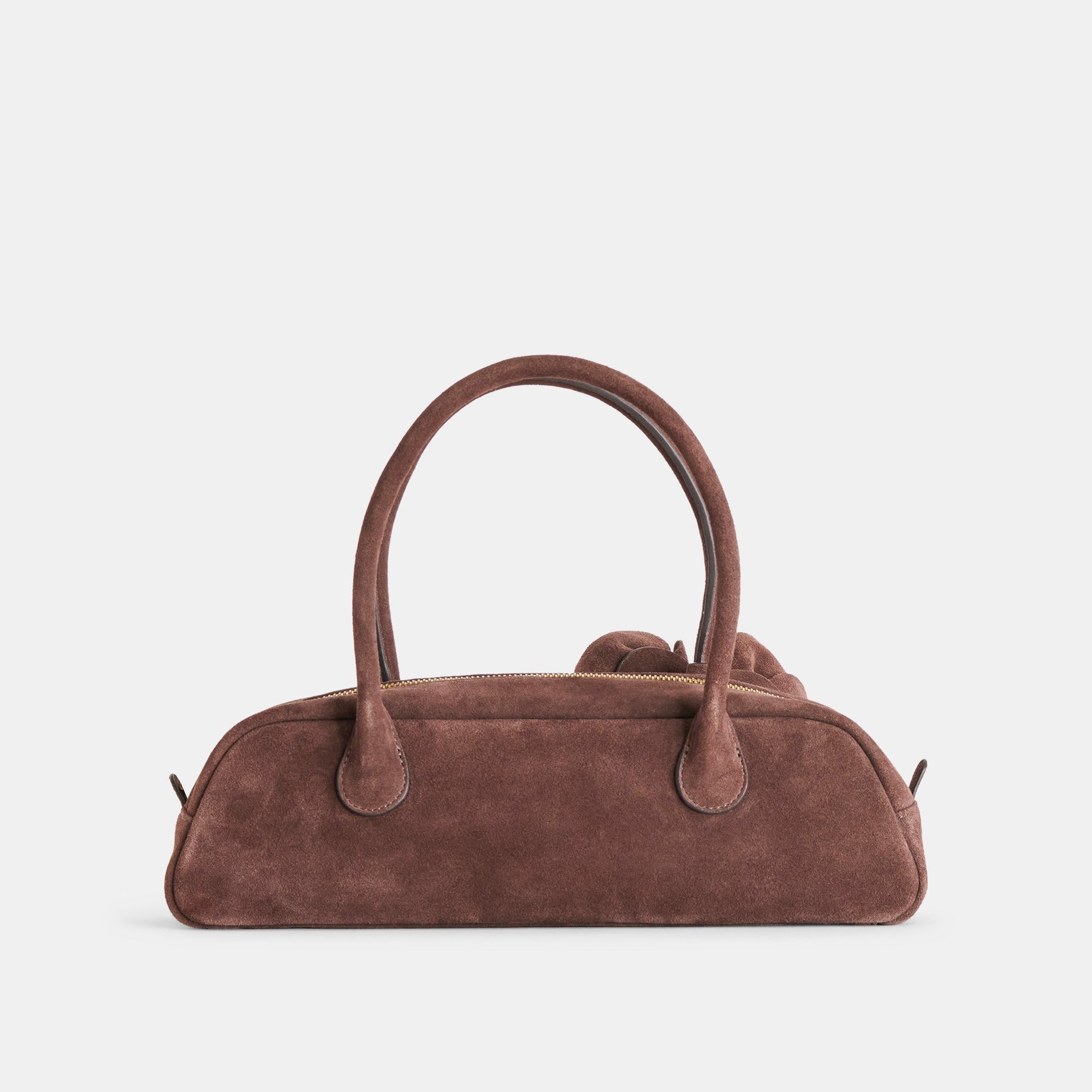 Dolce Vita Boracay Chocolate Suede Shoulder Bag