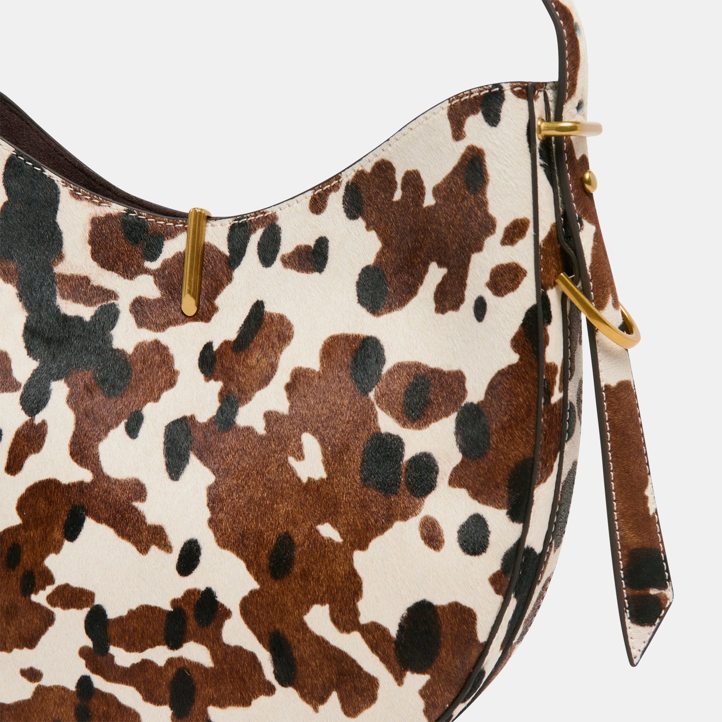 Dolce Vita Bree Cocoa Calf Hair Shoulder Bag