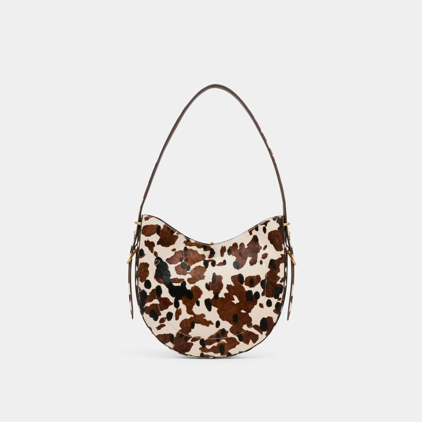 Dolce Vita Bree Cocoa Calf Hair Shoulder Bag