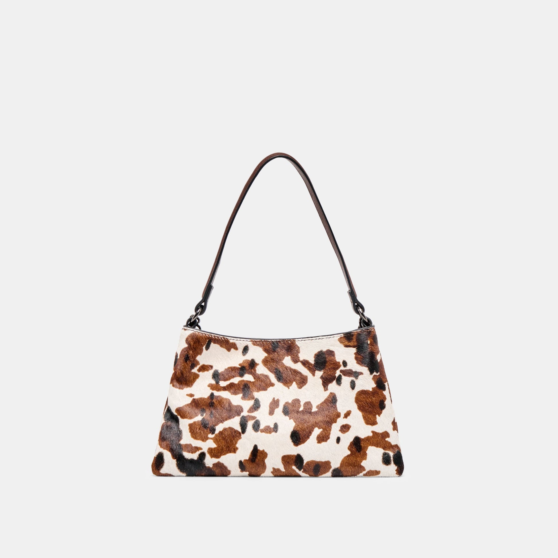Dolce Vita Jagger Cocoa Calf Hair Shoulder Bag