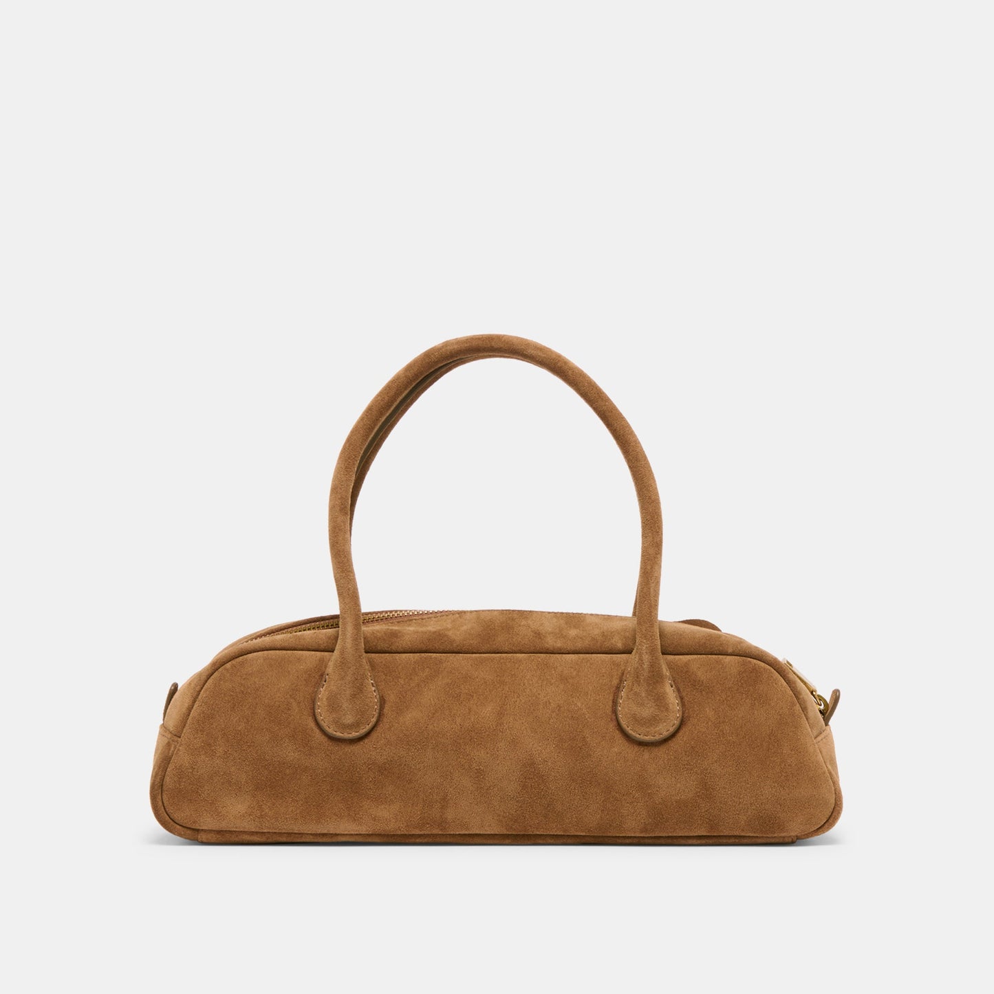 Dolce Vita Boracay Brown Suede Shoulder Bag