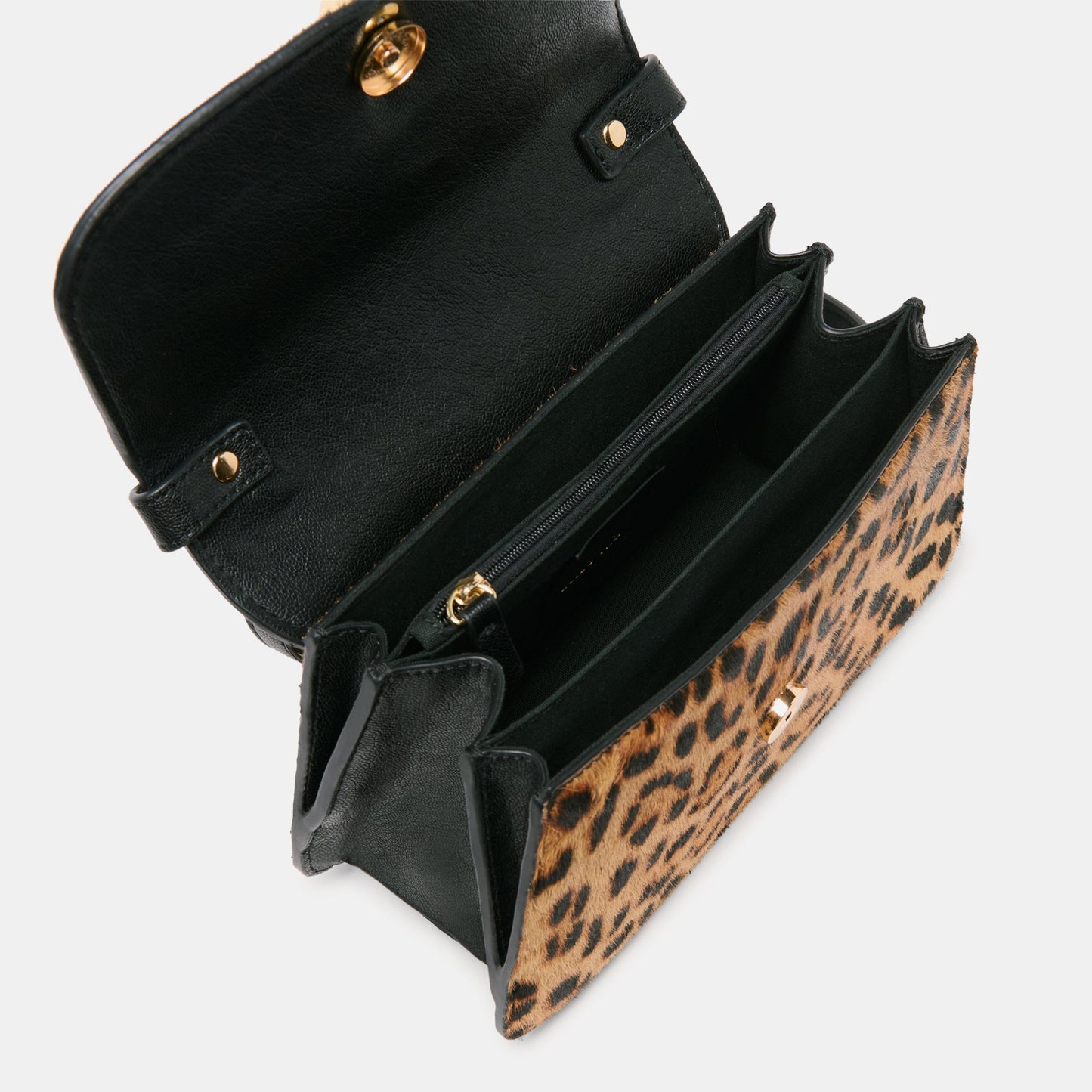 Dolce Vita Lucia Leopard Calf Hair Crossbody