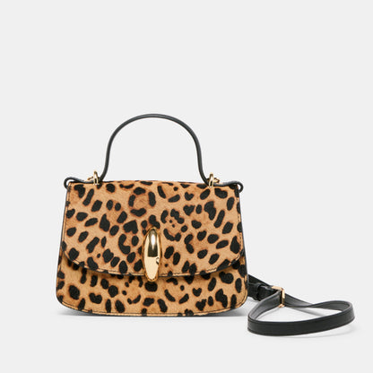 Dolce Vita Lucia Leopard Calf Hair Crossbody