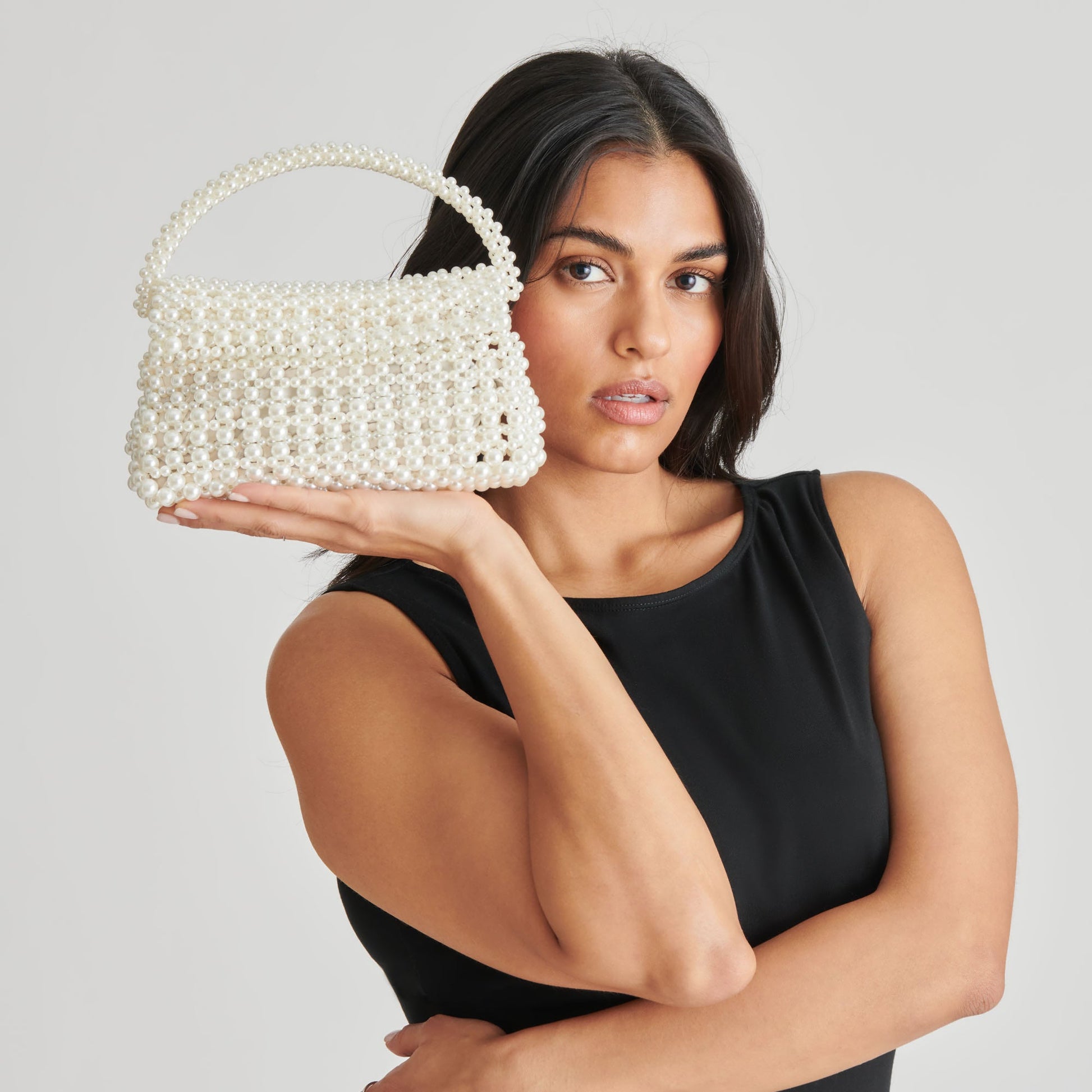 Dolce Vita Elloise Handbag in Pearl - Dolce Vita Stylish Purse