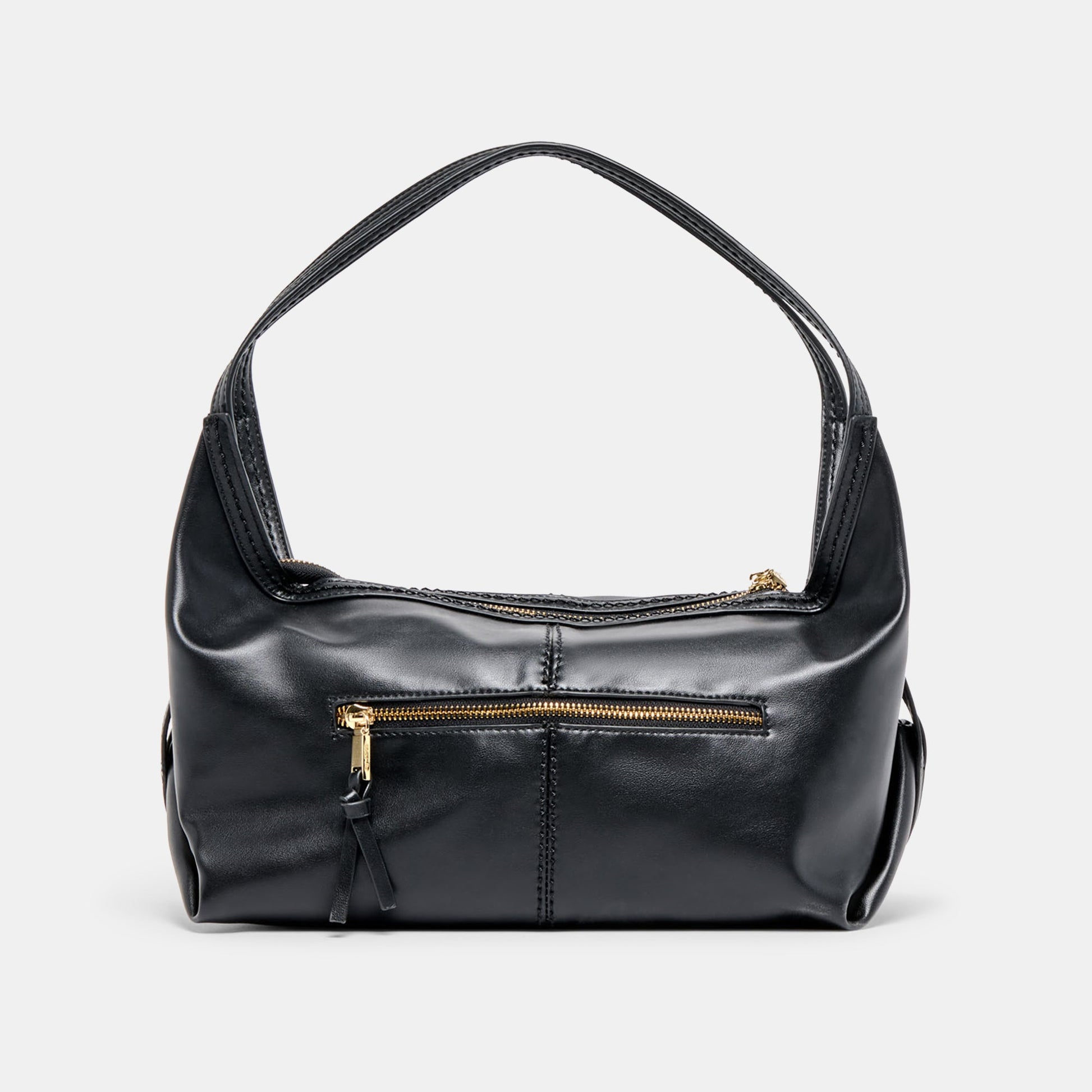Dolce Vita Billy Black Leather Shoulder Bag