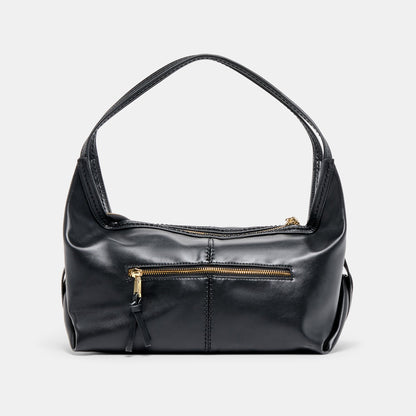 Dolce Vita Billy Black Leather Shoulder Bag