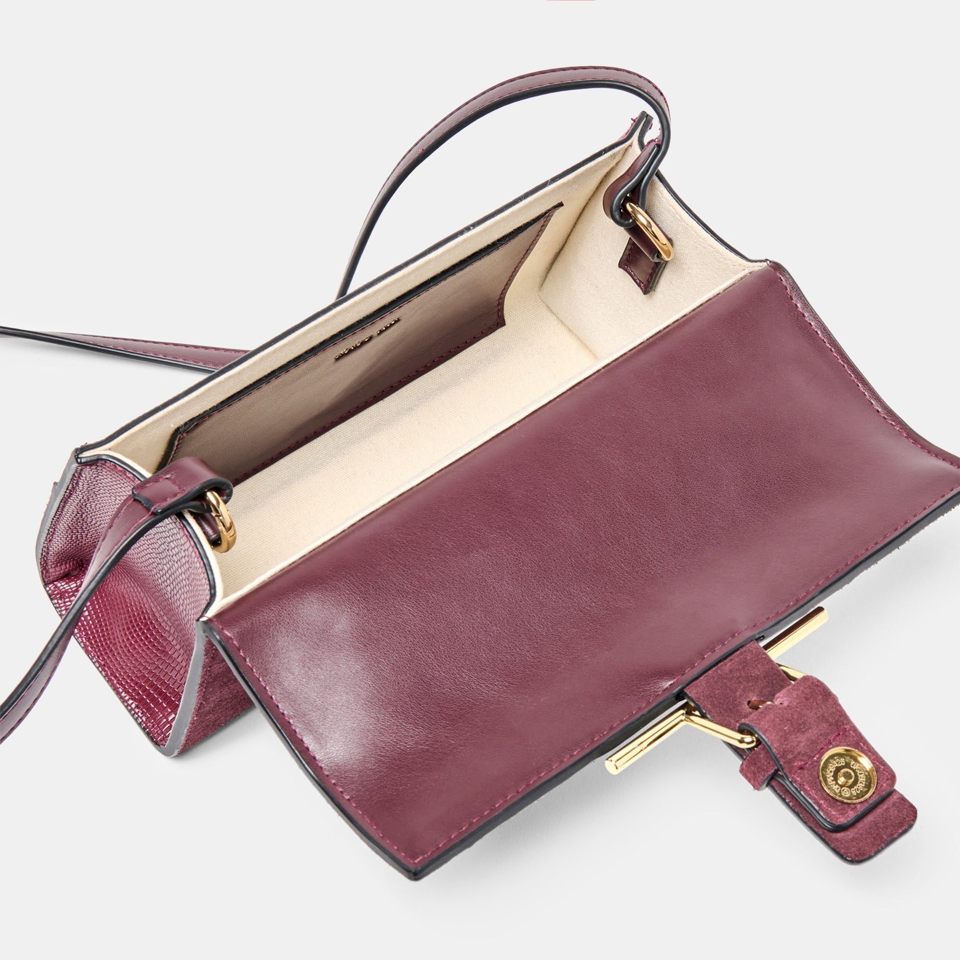 Dolce Vita Zannone Burgundy Suede Crossbody