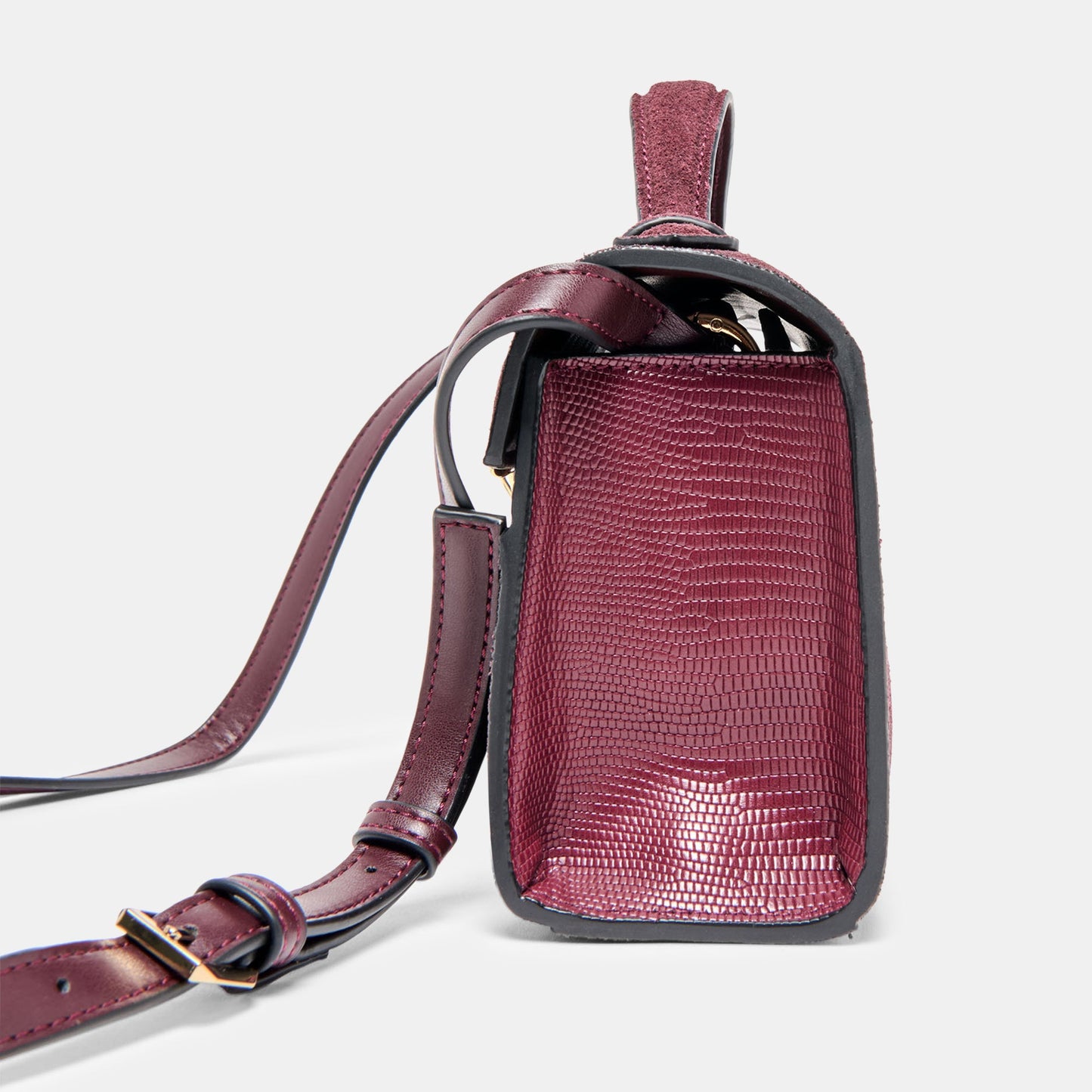 Dolce Vita Zannone Burgundy Suede Crossbody