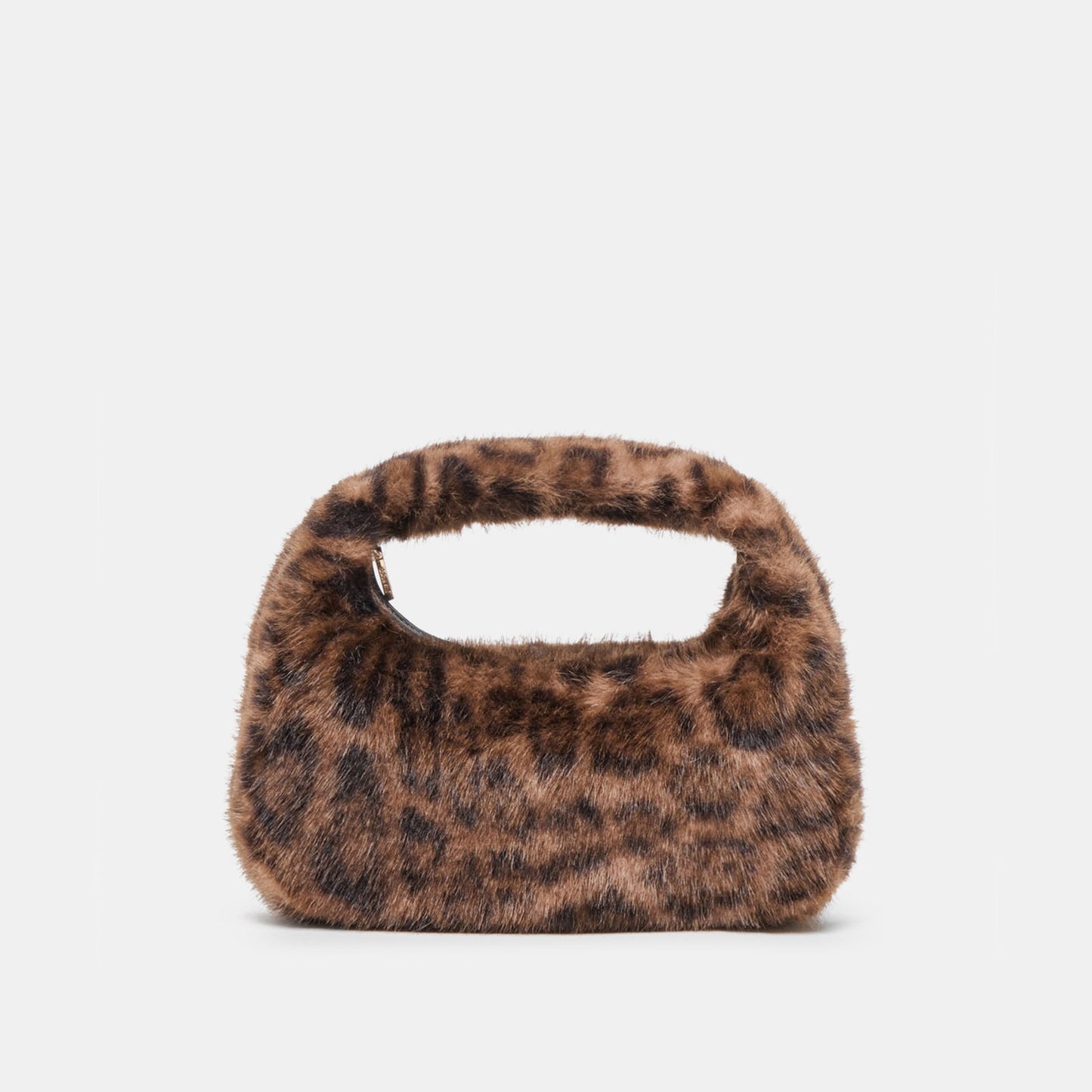 Dolce Vita Frankie Leopard Plush Handbag