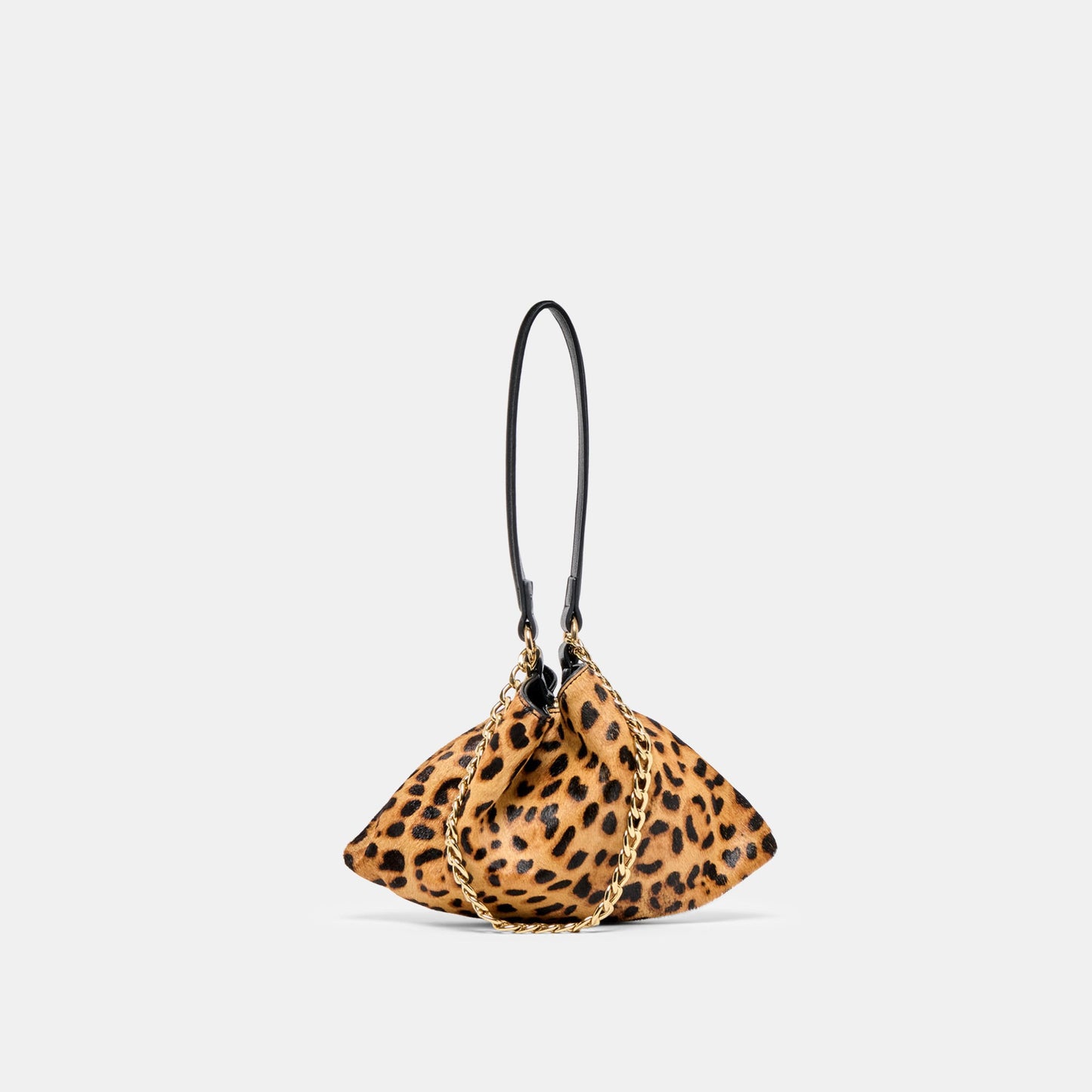 Dolce Vita Jagger Leopard Calf Hair Shoulder Bag