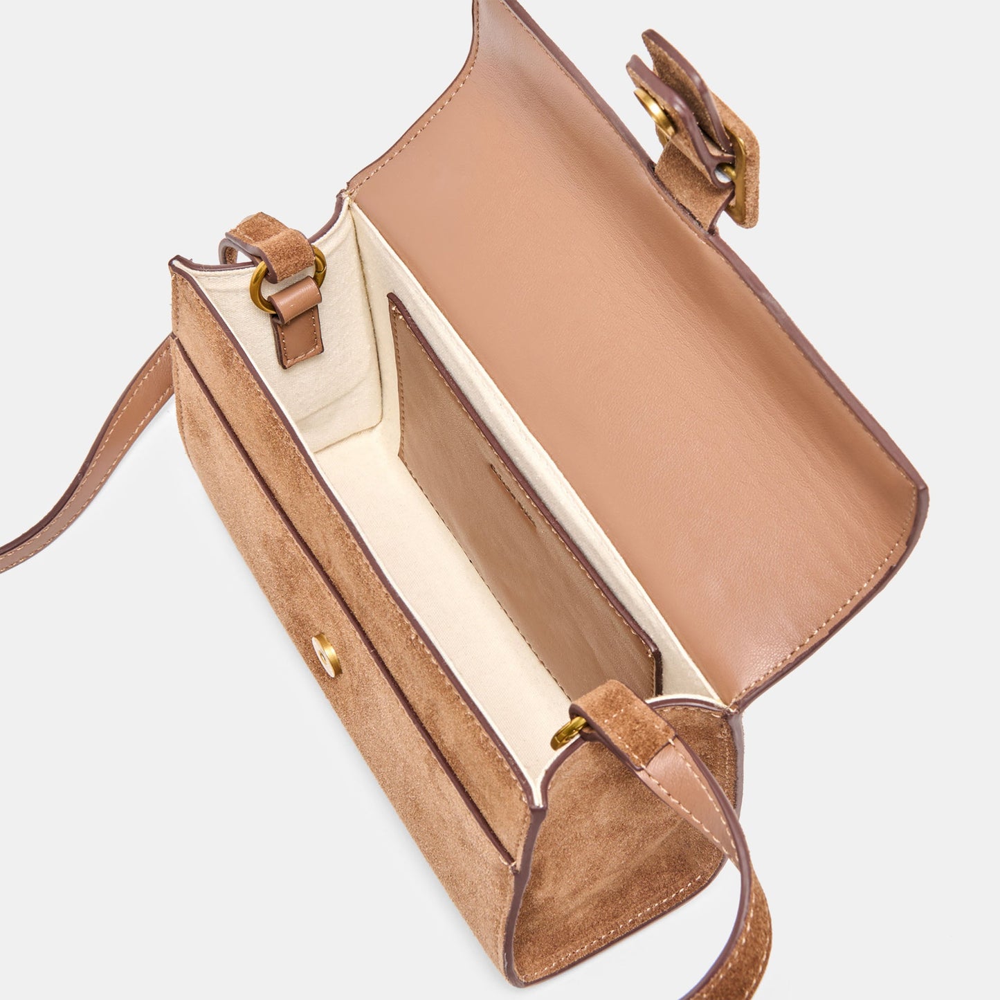Dolce Vita Chris Camel Suede Crossbody