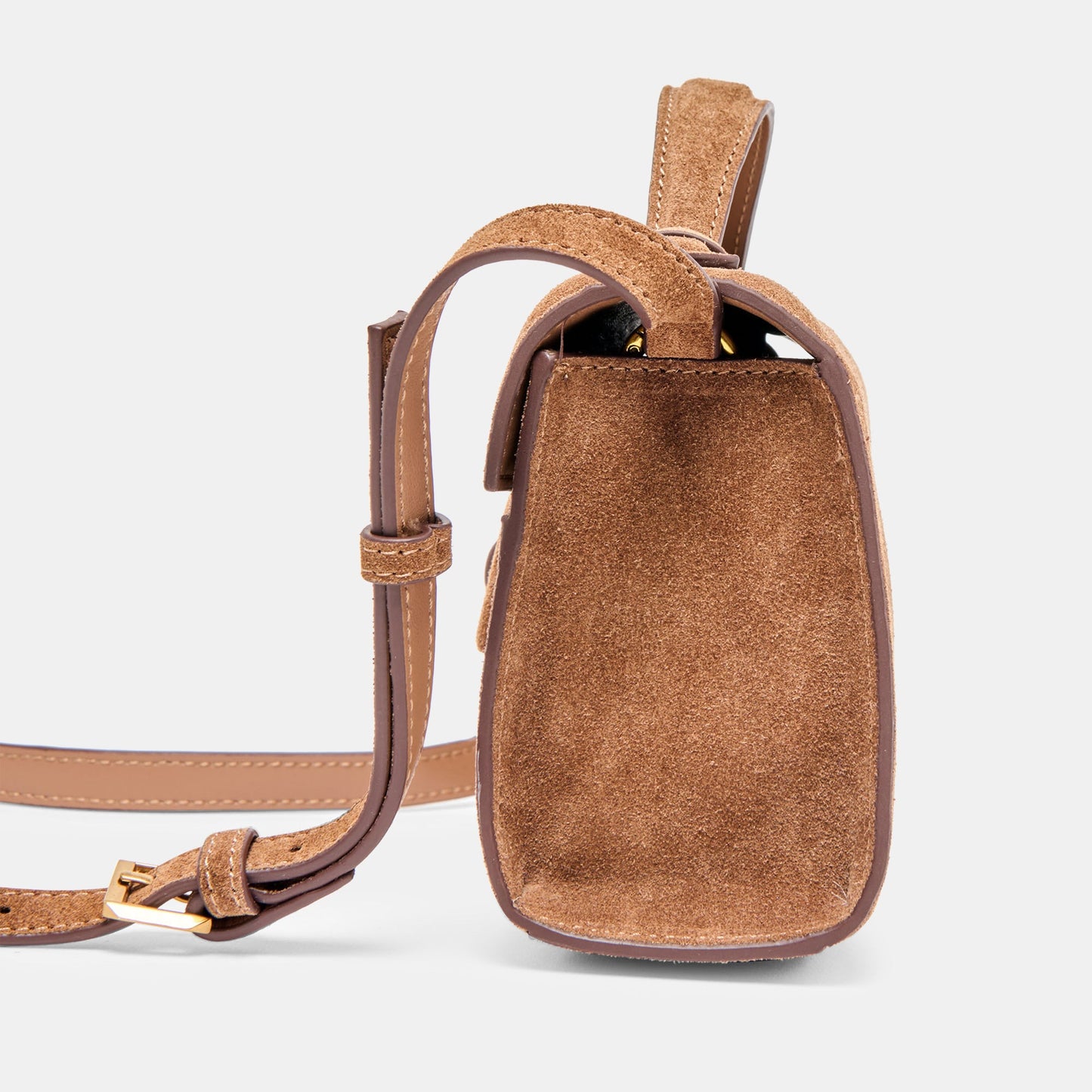 Dolce Vita Chris Camel Suede Crossbody