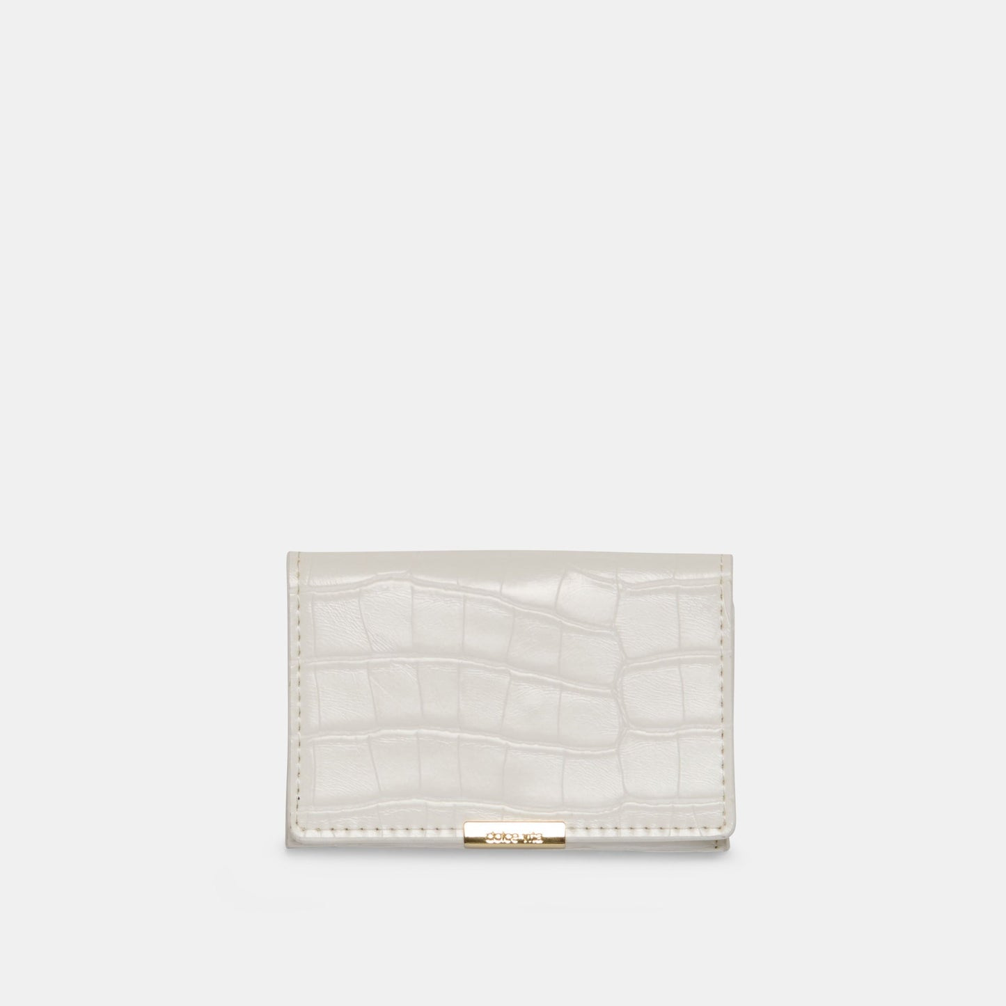 Dolce Vita Mini-Me White Croco Stella Wallet