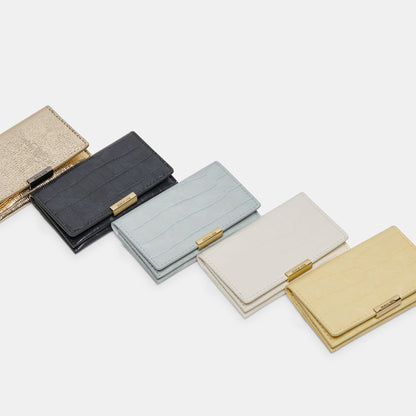Dolce Vita Mini-Me White Croco Stella Wallet