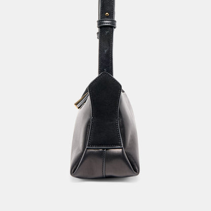 Dolce Vita Devyn Black Leather Shoulder Bag