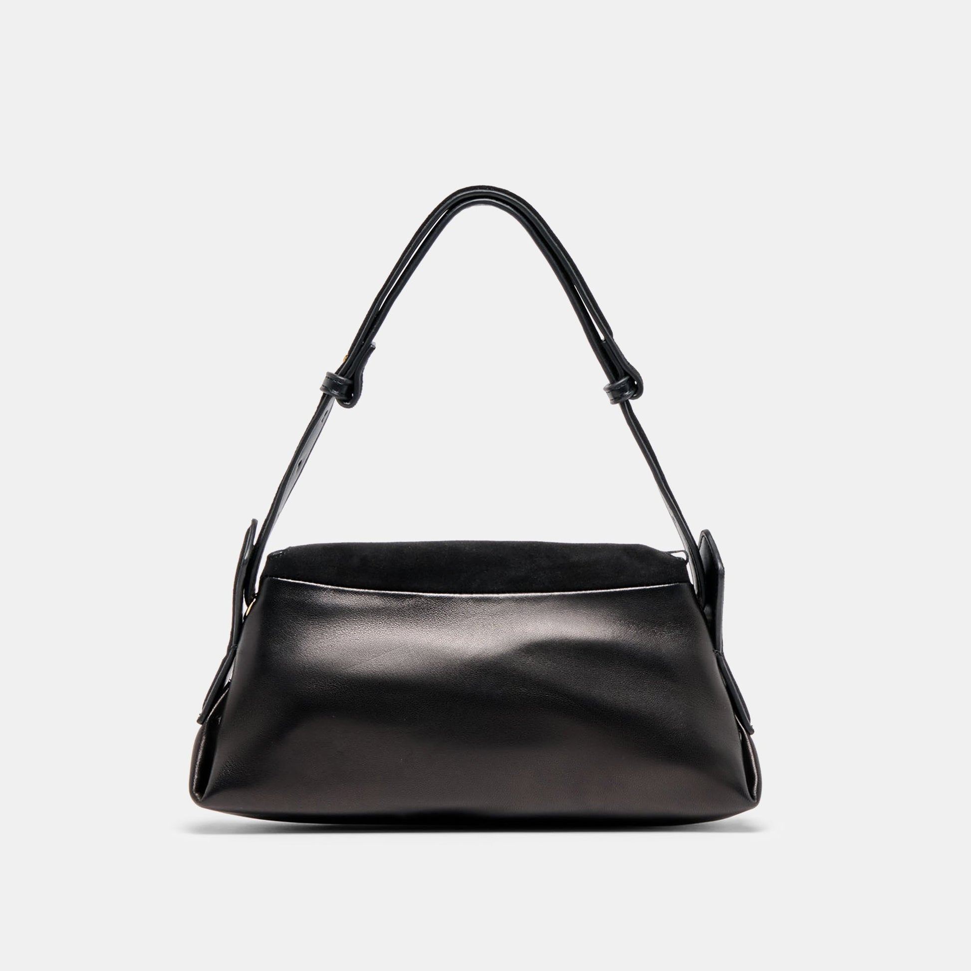 Dolce Vita Devyn Black Leather Shoulder Bag