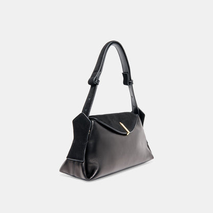 Dolce Vita Devyn Black Leather Shoulder Bag