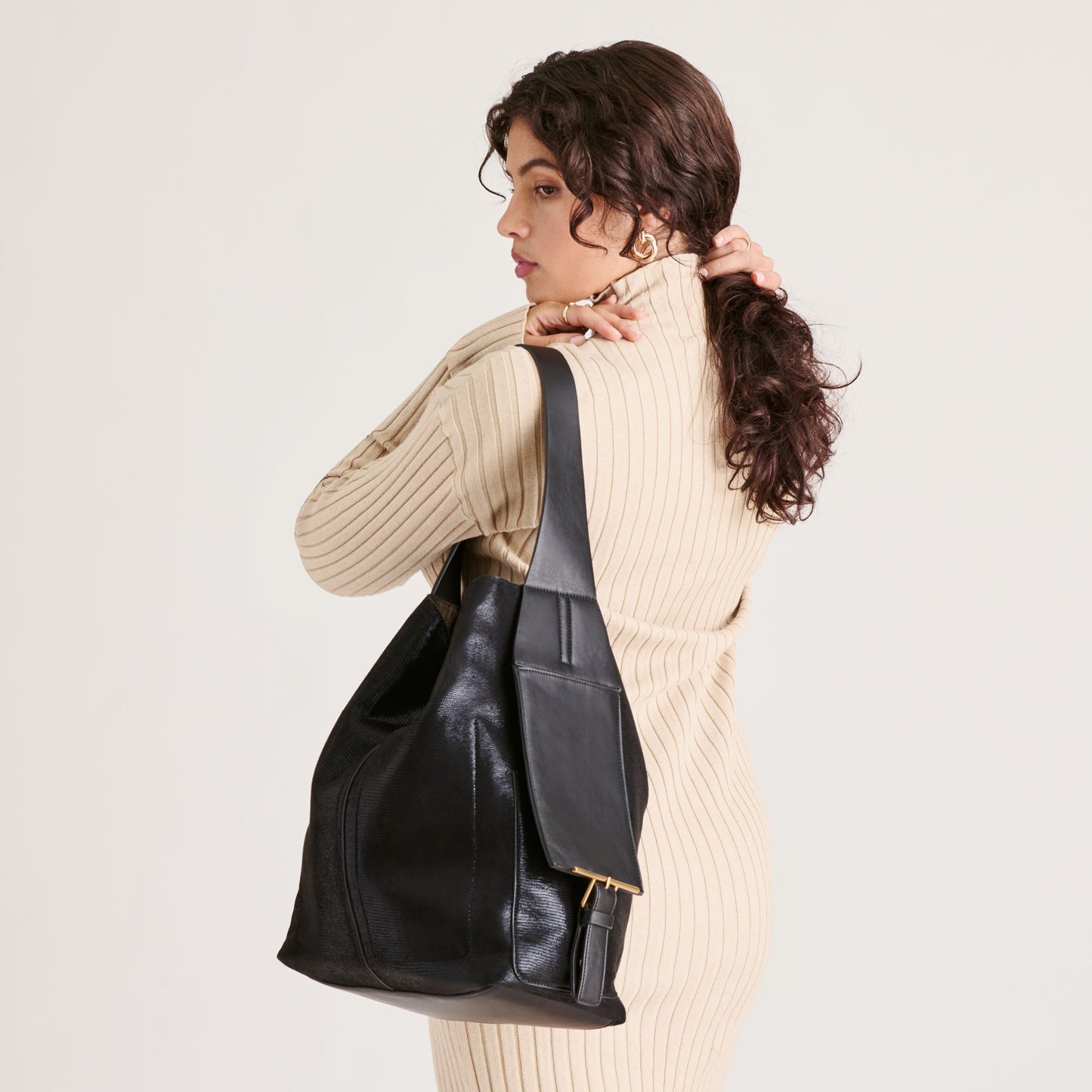 Dolce Vita Arden Black Stella Tote