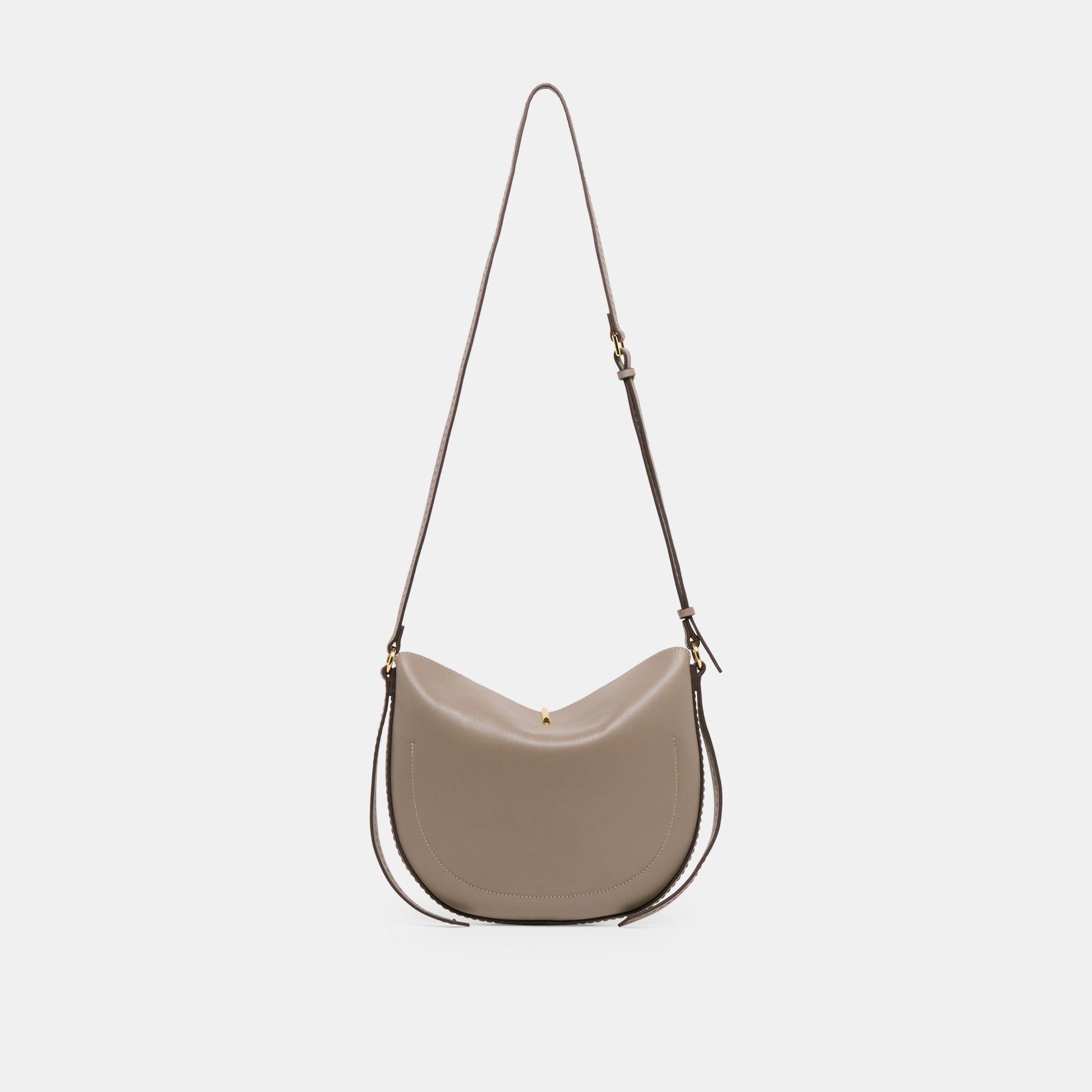 Dolce Vita Burano Grey Leather Crossbody