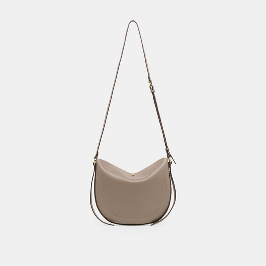 Dolce Vita Burano Grey Leather Crossbody