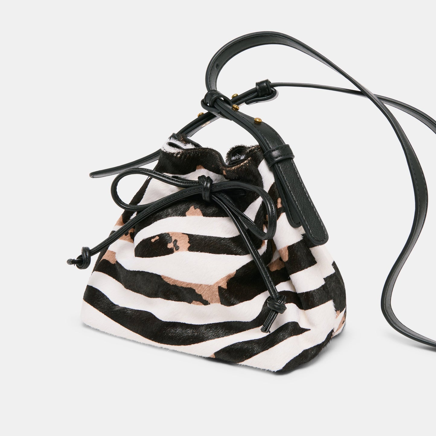 Dolce Vita Randi Zebra Calf Hair Crossbody