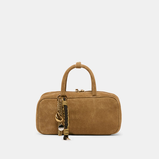 Dolce Vita SANTINA HANDBAG TAUPE SUEDE