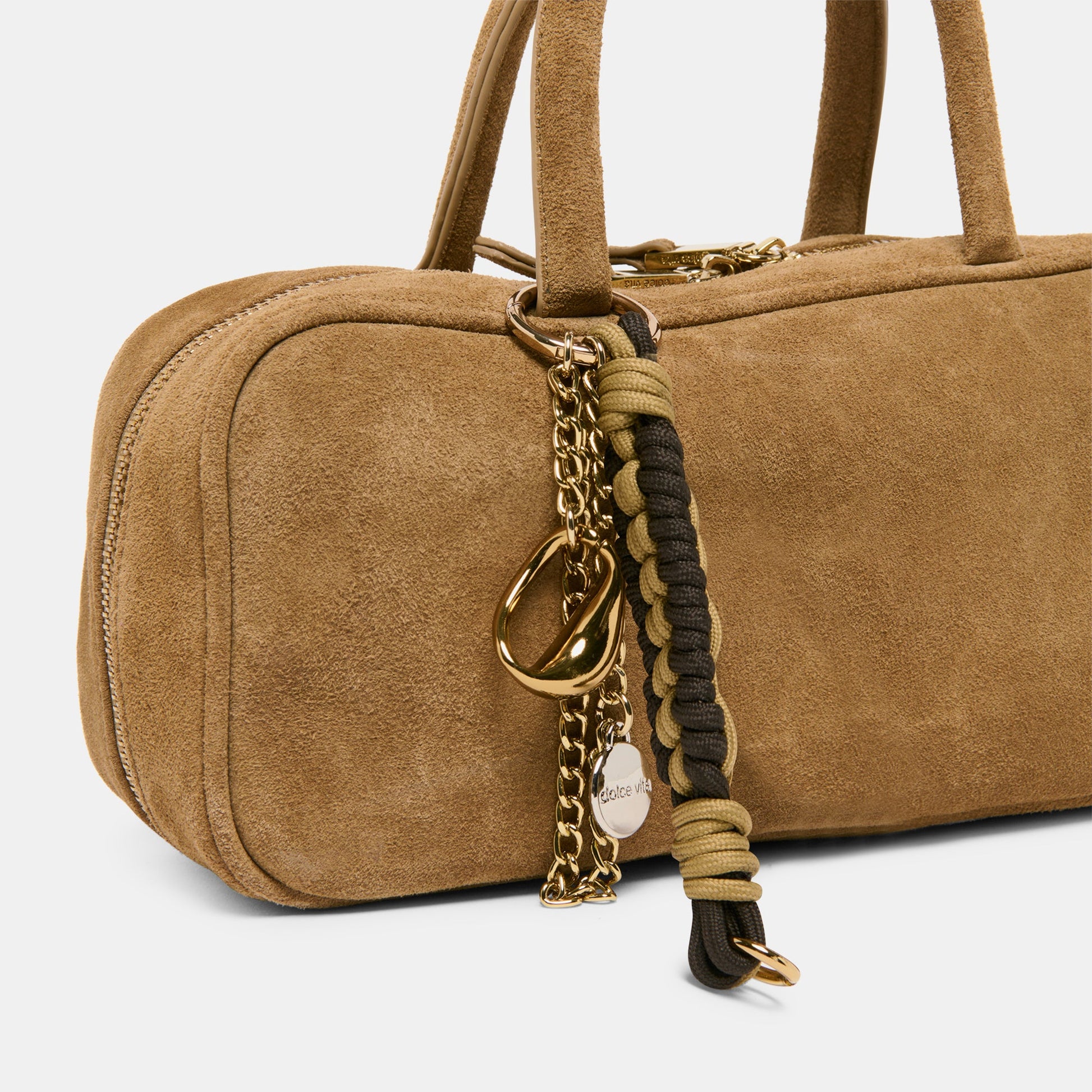 Dolce Vita SANTINA HANDBAG TAUPE SUEDE