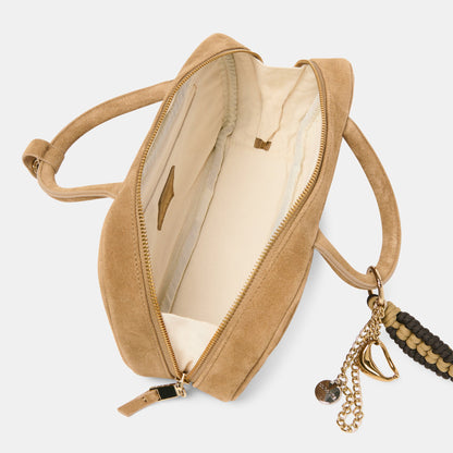 Dolce Vita SANTINA HANDBAG TAUPE SUEDE