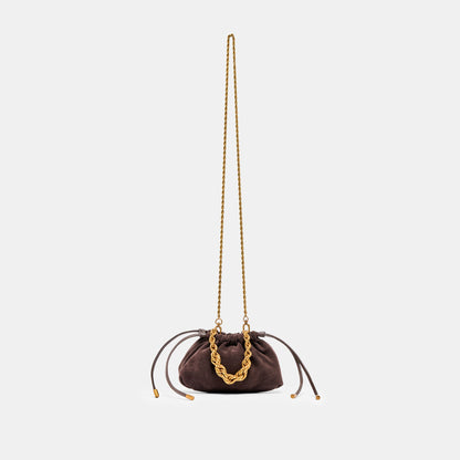Dolce Vita Cleo Espresso Suede Crossbody