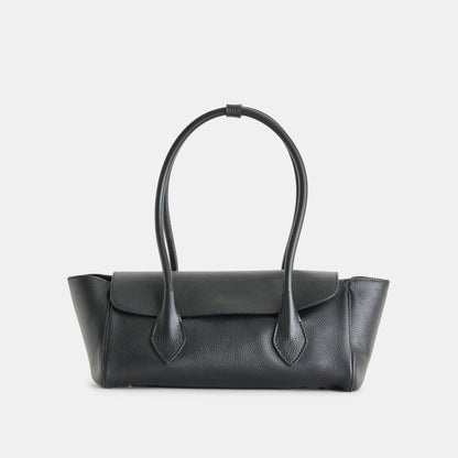 Dolce Vita IRENE SHOULDER BAG BLACK LEATHER