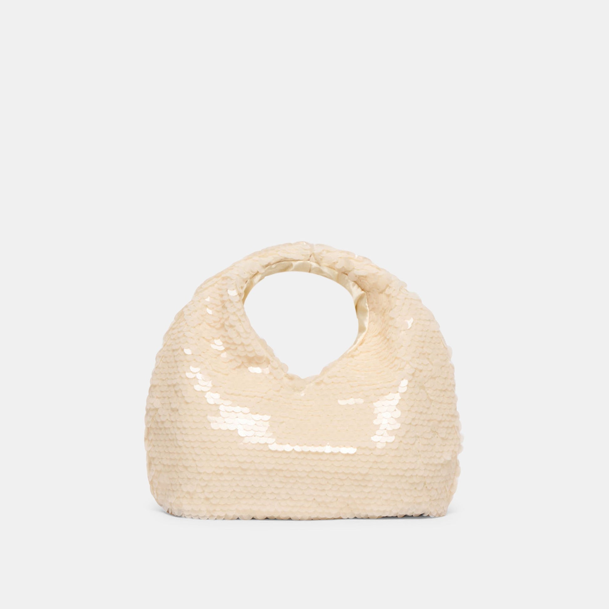 Dolce Vita Dahlia Sequin Ivory Sequin Handbag