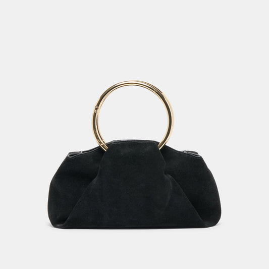 Dolce Vita Channing Black Suede Handbag