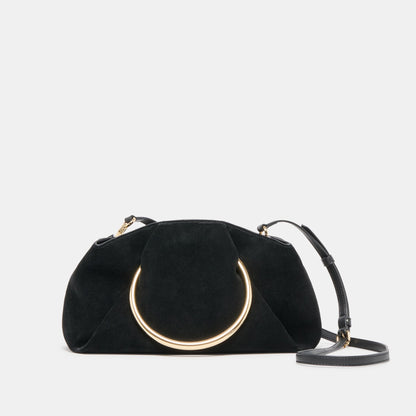 Dolce Vita Channing Black Suede Handbag