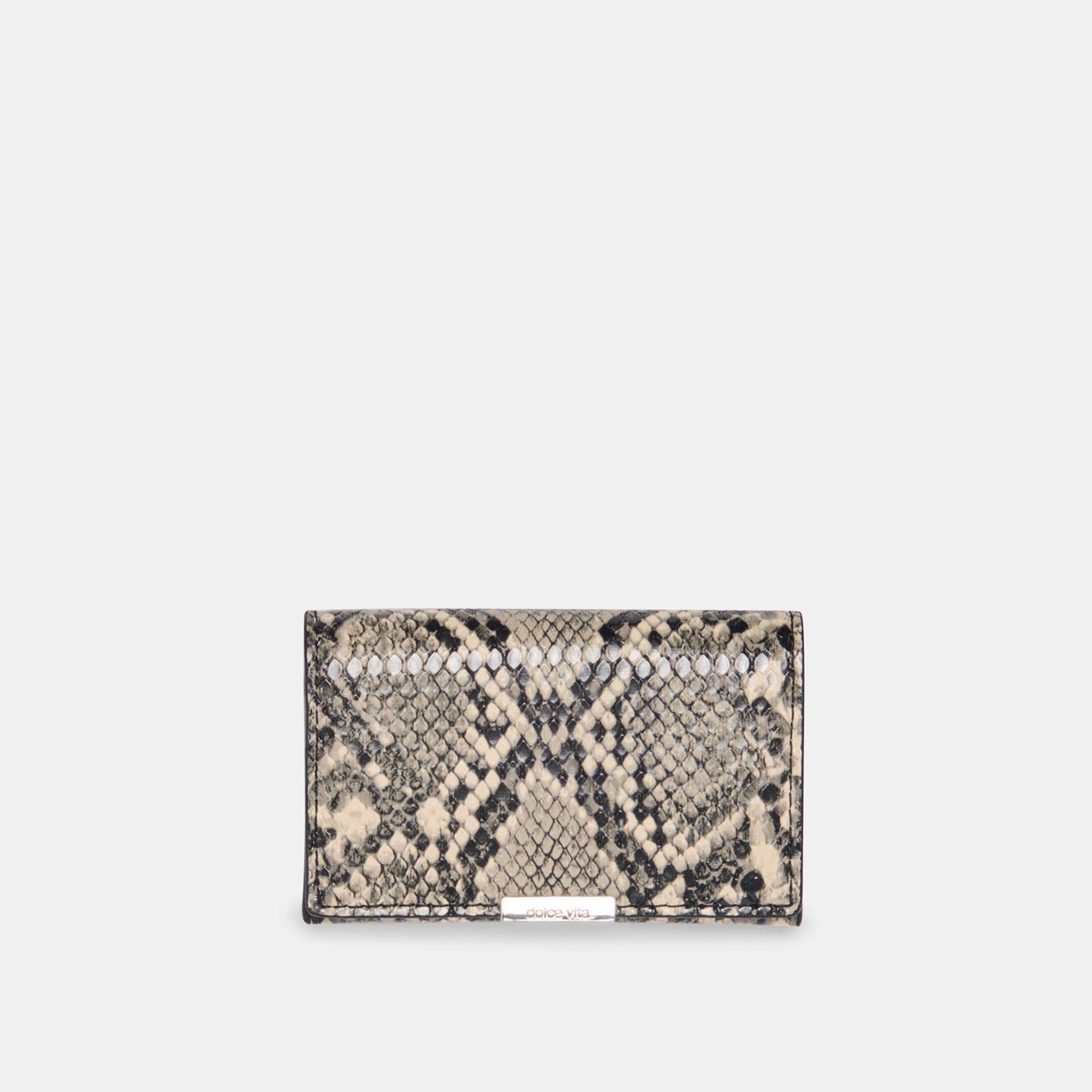 Dolce Vita Mini-Me Black White Snake Stella Wallet