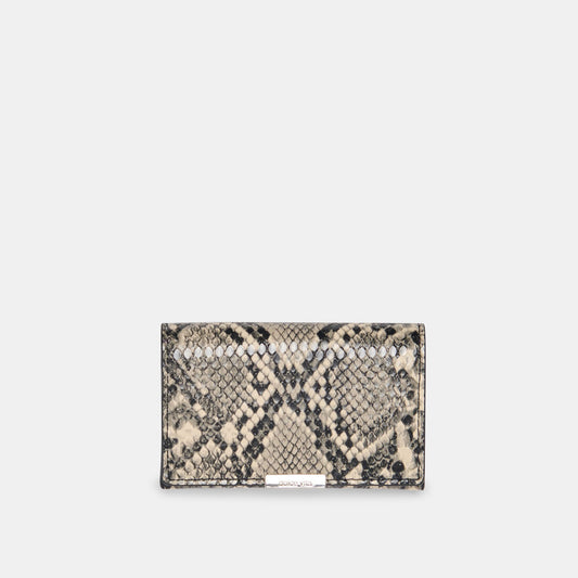 Dolce Vita Mini-Me Black White Snake Stella Wallet