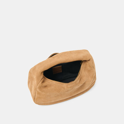 Dolce Vita Frankie Brown Suede Handbag