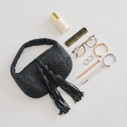 Dolce Vita Zenia Black Leather Handbag