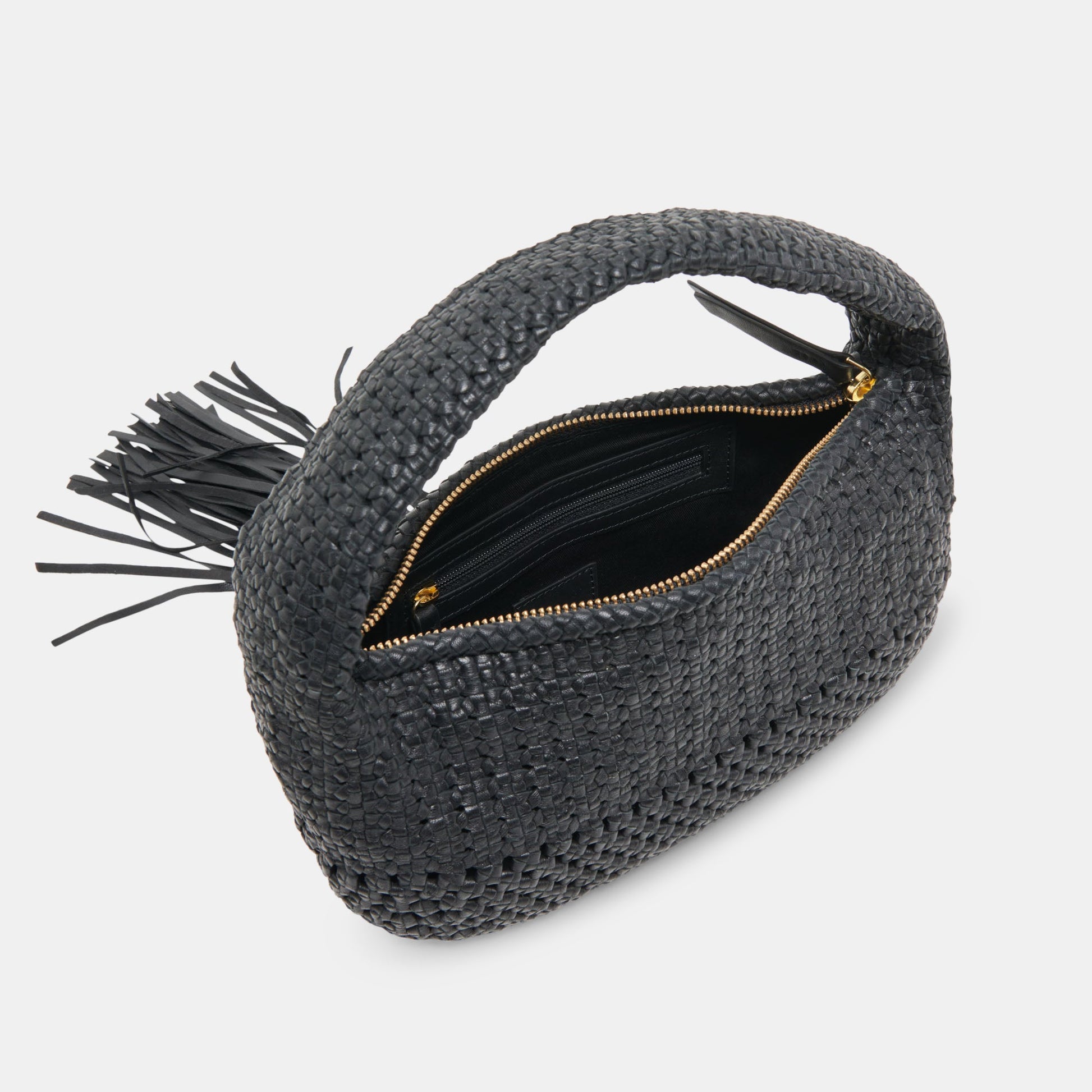 Dolce Vita Zenia Black Leather Handbag
