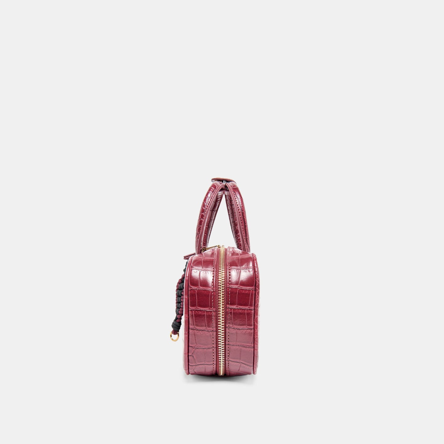 Dolce Vita Flyn Burgundy Croco Stella Handbag