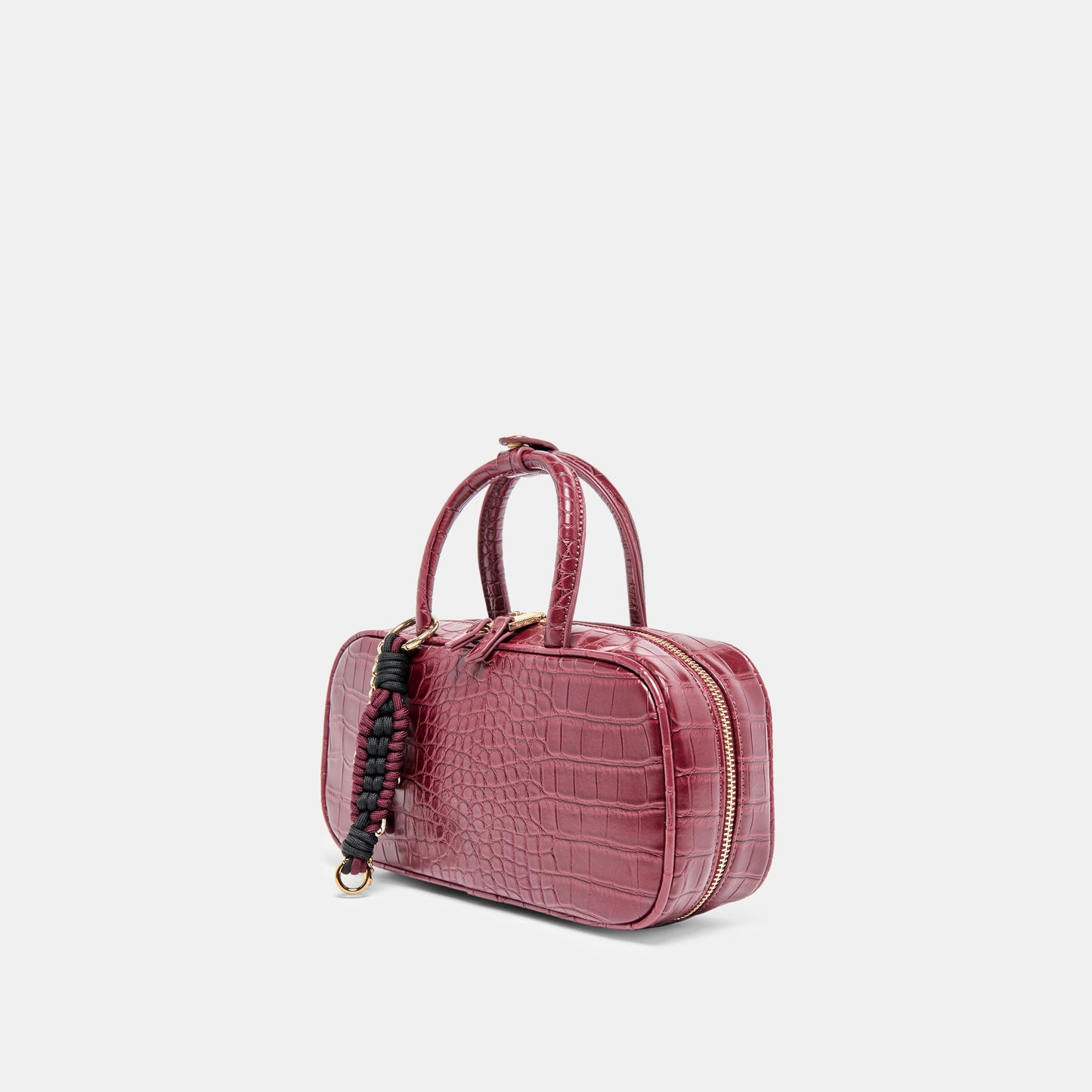 Dolce Vita Flyn Burgundy Croco Stella Handbag