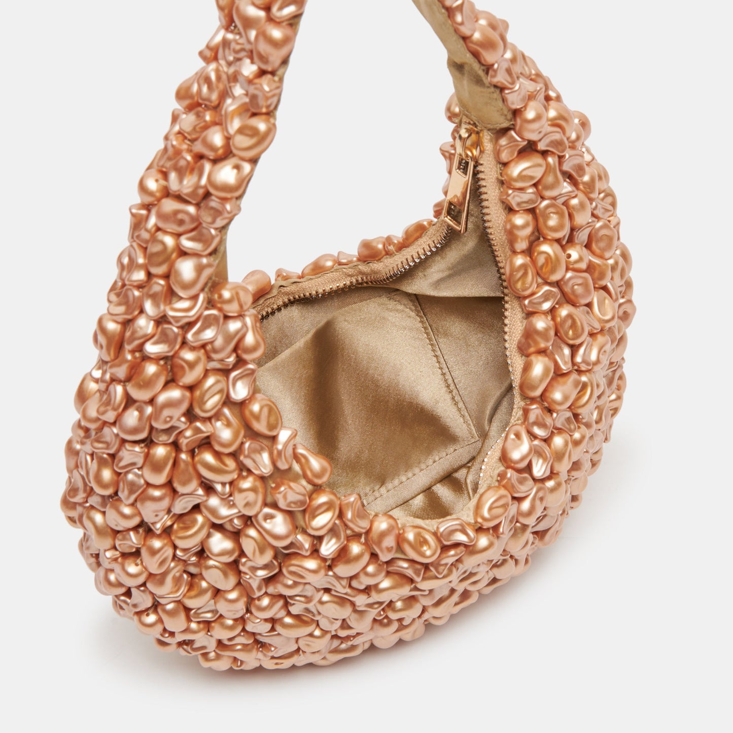 Dolce Vita PEARLA SHOULDER BAG GOLD FAUX PEARL