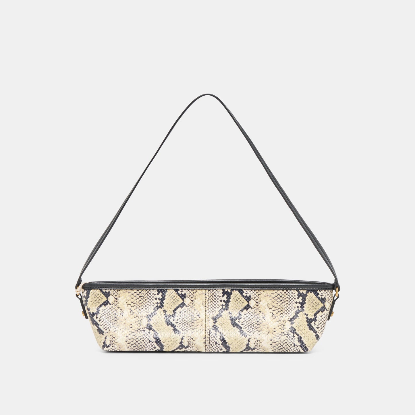 Dolce Vita Savaii Black White Snake Stella Shoulder Bag