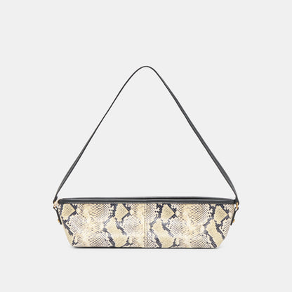 Dolce Vita Savaii Black White Snake Stella Shoulder Bag