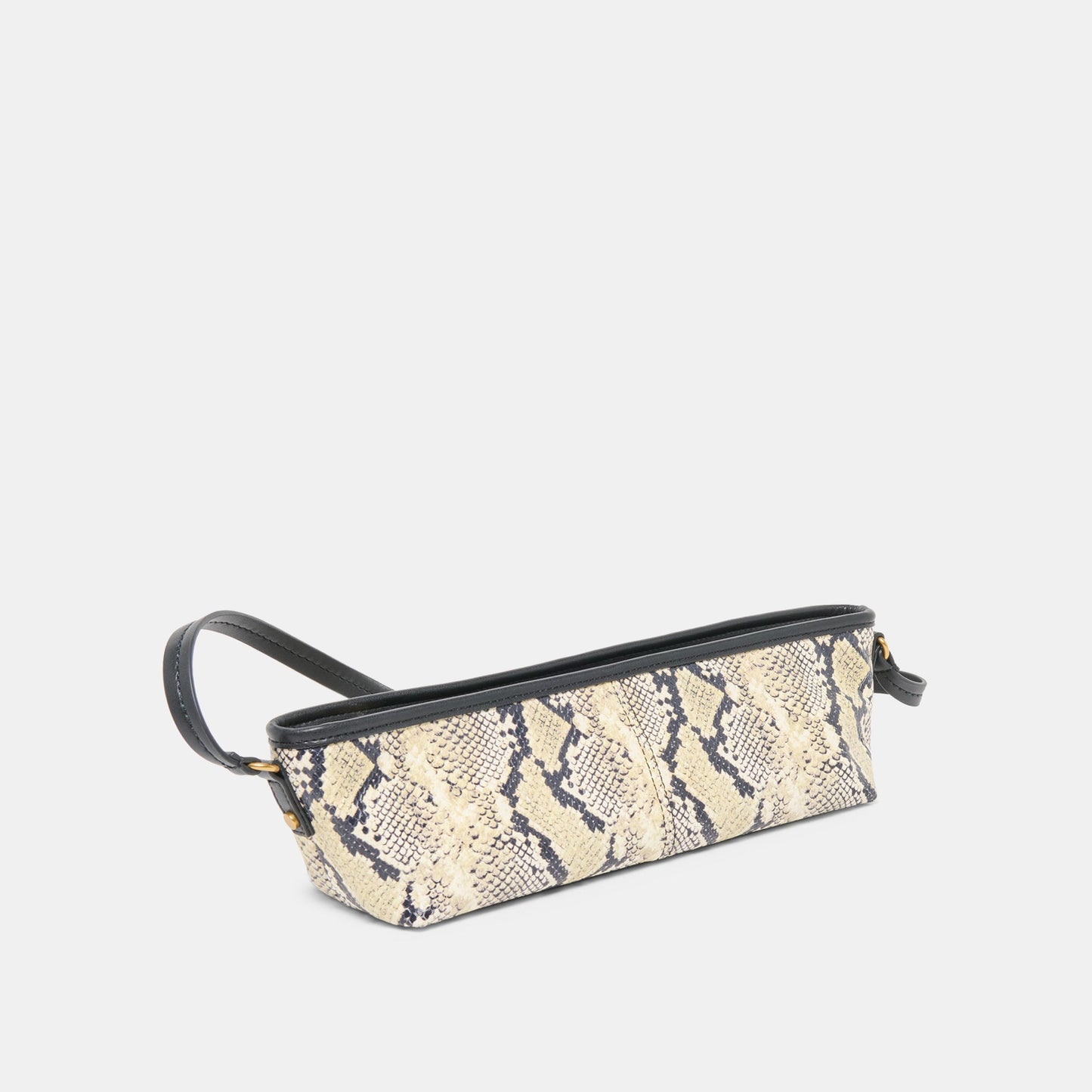 Dolce Vita Savaii Black White Snake Stella Shoulder Bag