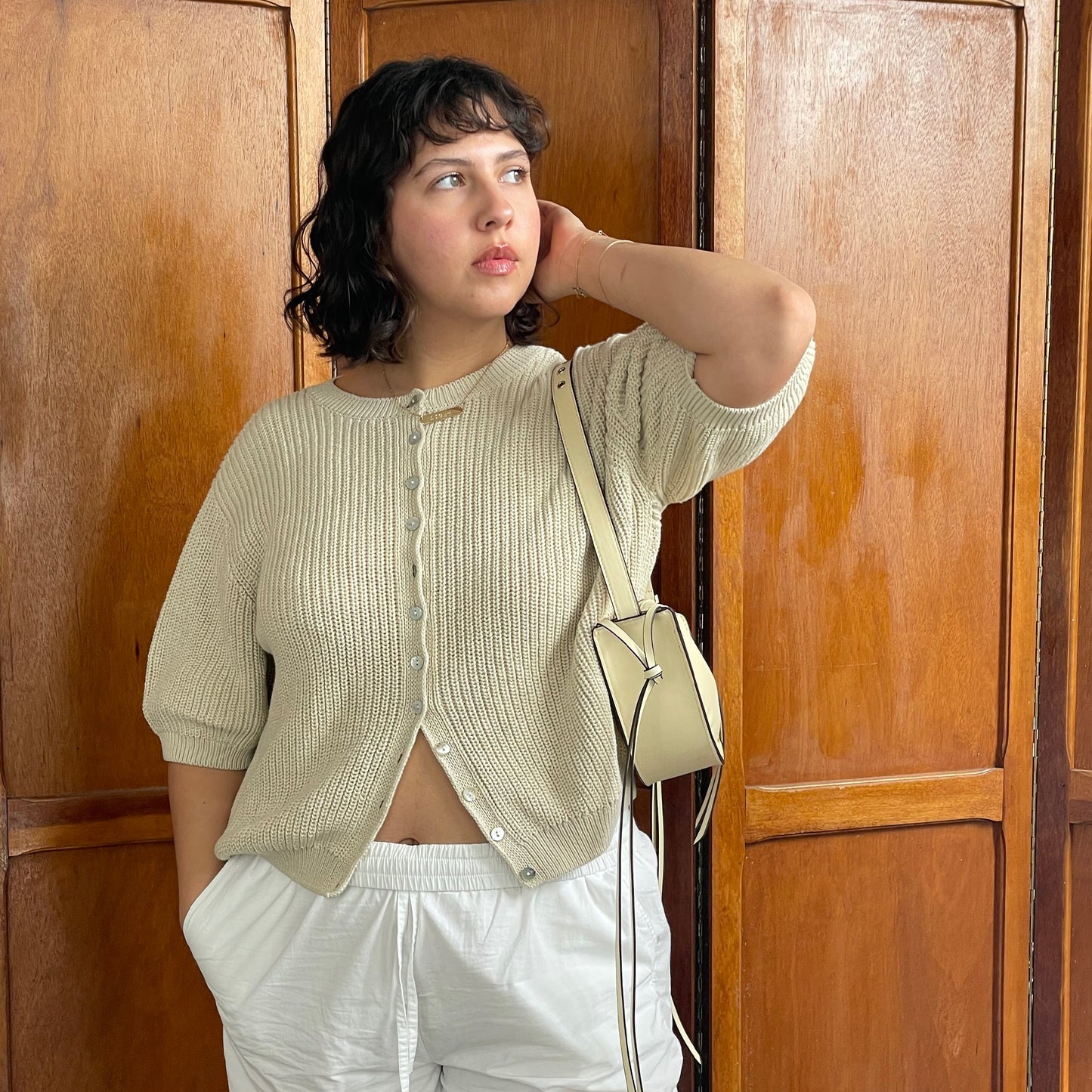 Dolce Vita VERONA SHOULDER BAG BUTTER LEATHER
