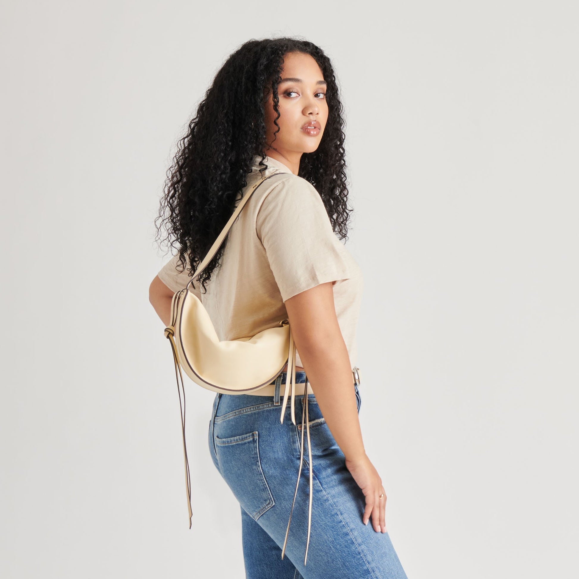 Dolce Vita VERONA SHOULDER BAG BUTTER LEATHER