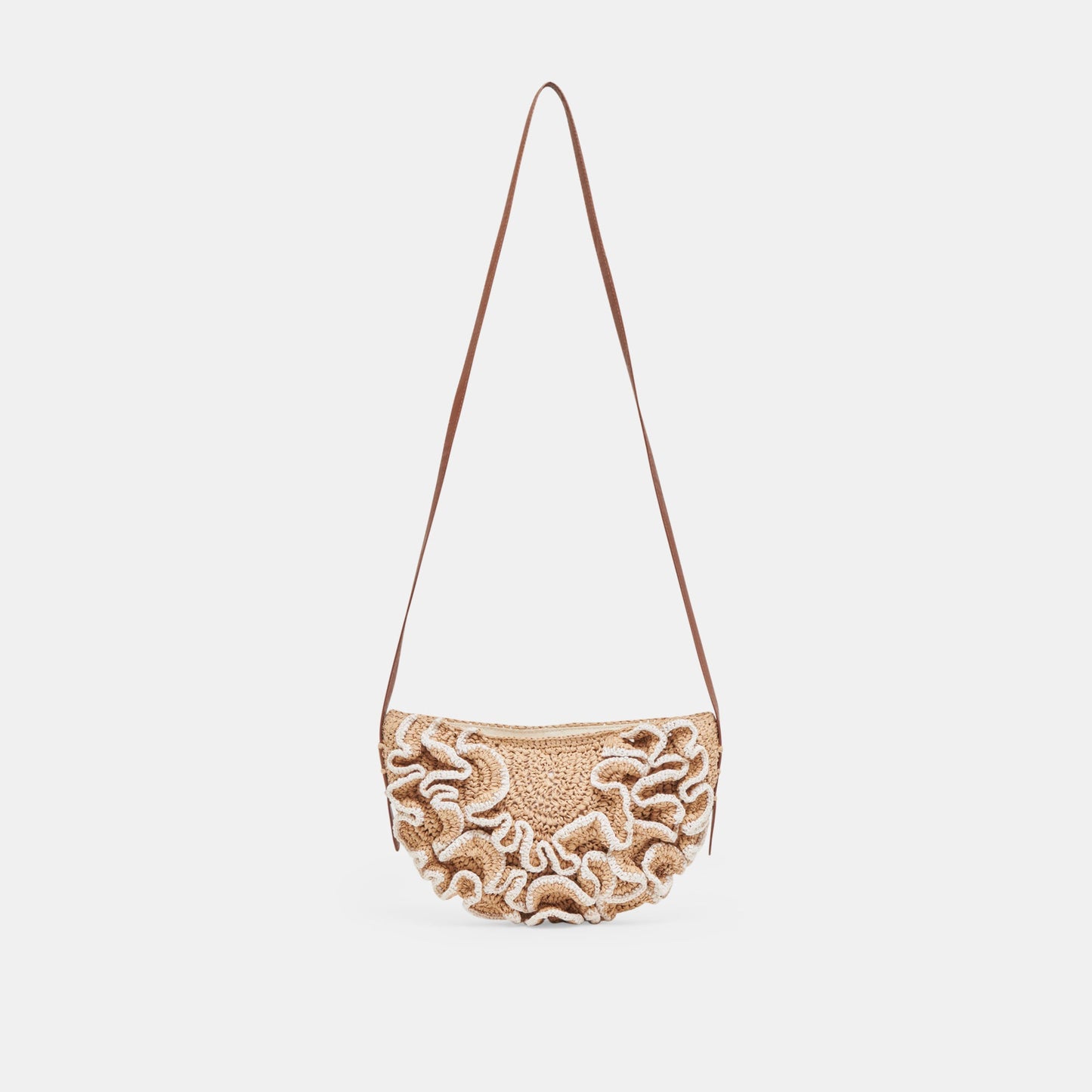 Dolce Vita Atrani Natural Raffia Crossbody