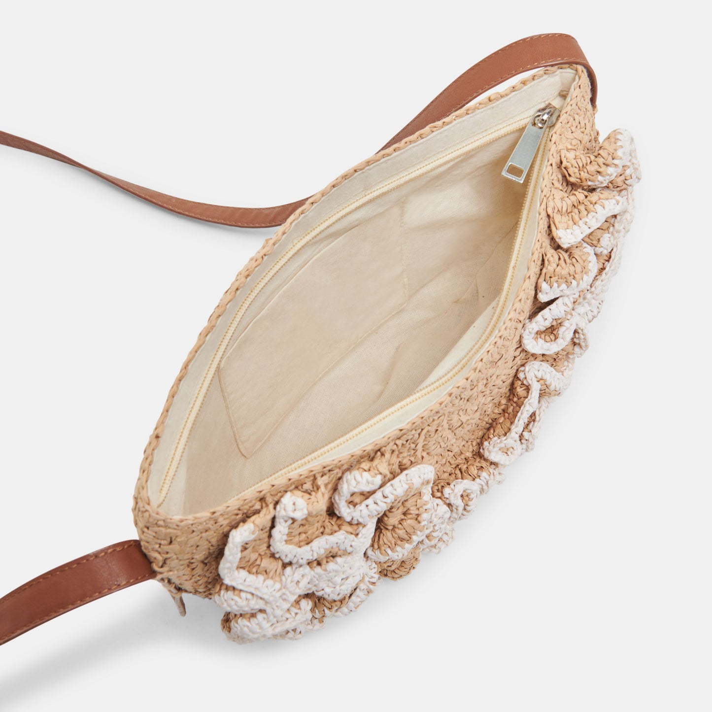 Dolce Vita Atrani Natural Raffia Crossbody