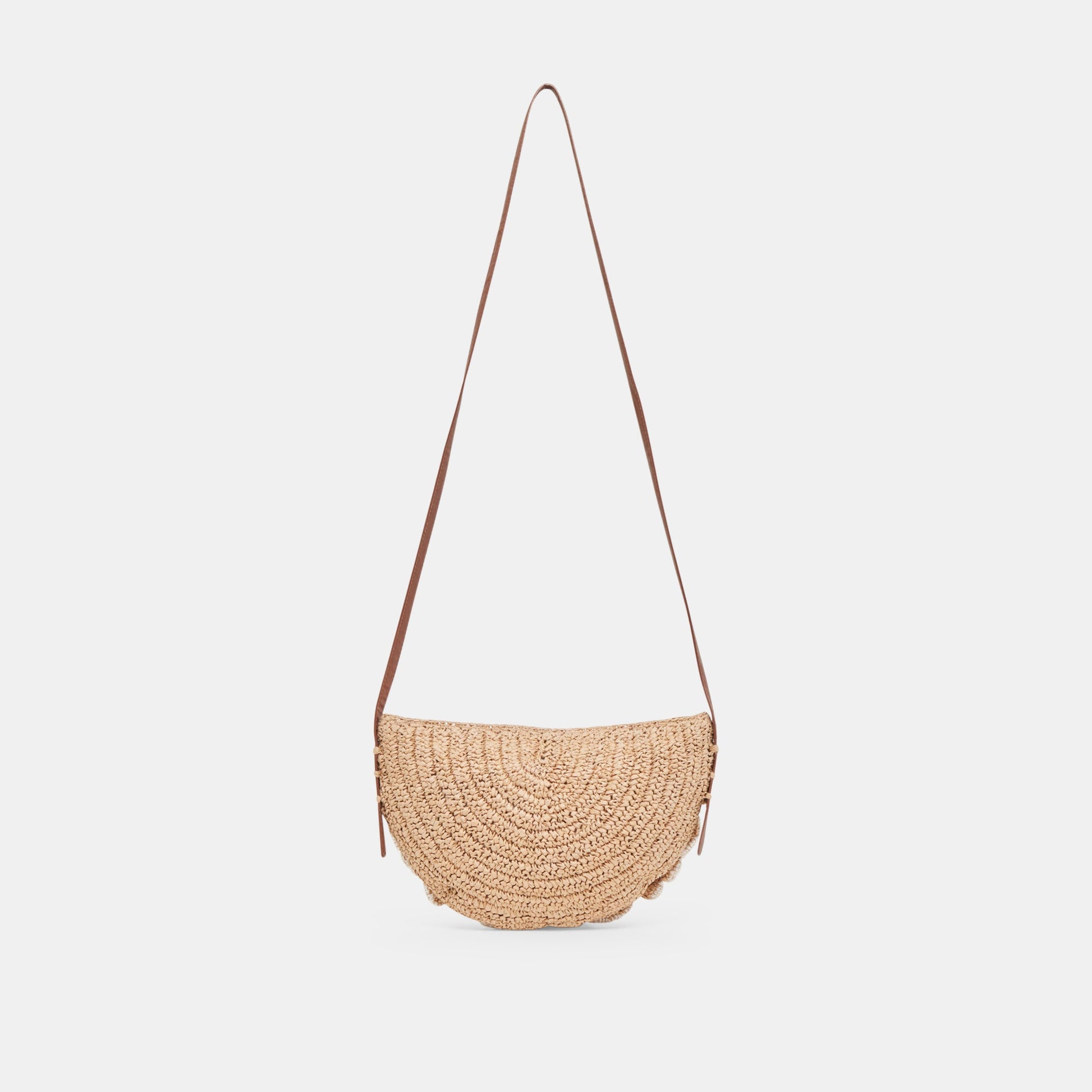 Dolce Vita Atrani Natural Raffia Crossbody